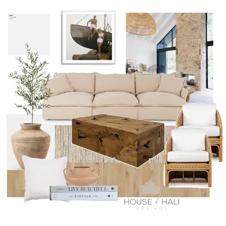 Mooloolaba Vista Living Area Interior Design Mood Board by House of Hali Designs on Style Sourcebook