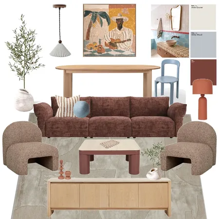 Living room Interior Design Mood Board by jadziaanne on Style Sourcebook