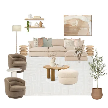 Light Neutrals Interior Design Mood Board by Look Styling Co. on Style Sourcebook