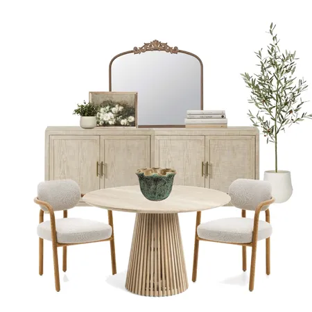 Organic Dining Room Interior Design Mood Board by saba488 on Style Sourcebook