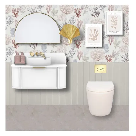 Coastal powder room Interior Design Mood Board by Rocky Cove Interiors on Style Sourcebook