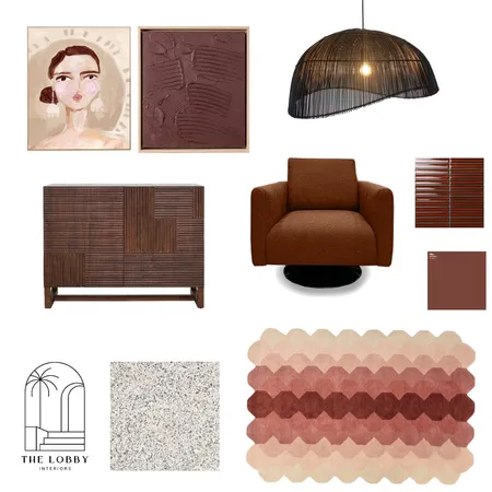 burgundy vibes Interior Design Mood Board by TAP & TILE on Style Sourcebook