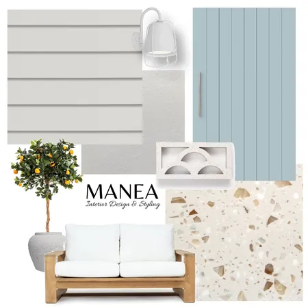 Coastal Exterior Interior Design Mood Board by Manea Interior Design & Styling on Style Sourcebook