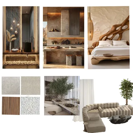 nature's touch Interior Design Mood Board by lama shawahny on Style Sourcebook