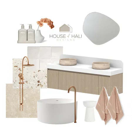 Bathroom competition Interior Design Mood Board by House of Hali Designs on Style Sourcebook