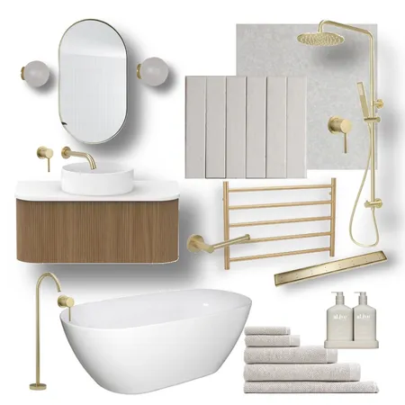 Mia's Ensuite Interior Design Mood Board by Rocky Cove Interiors on Style Sourcebook