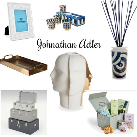 Johnathan Adler Interior Design Mood Board by Uodogwu@yahoo.com on Style Sourcebook