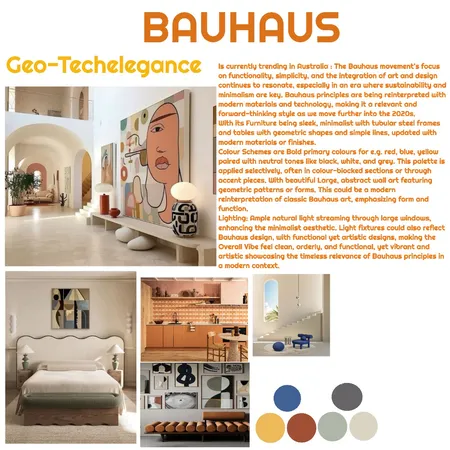 Bauhaus Interior Design Mood Board by Simu_G on Style Sourcebook