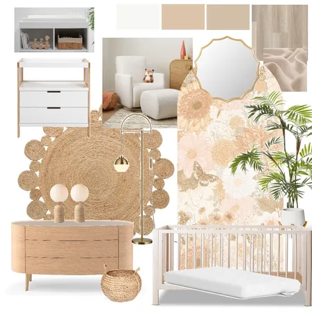 nursery sample board Interior Design Mood Board by brianna sardinha