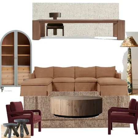 Living Room Interior Design Mood Board by sanawck on Style Sourcebook