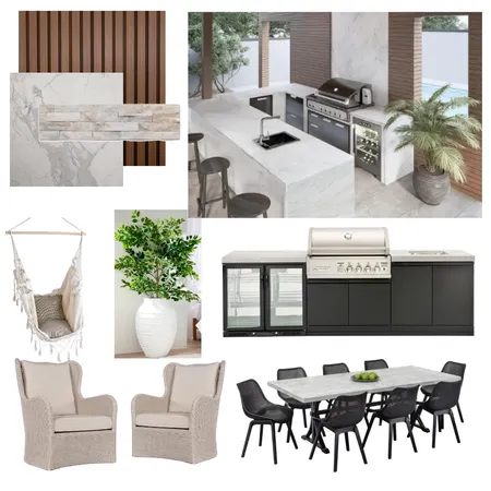 Outdoor Kitchen/entertainment Interior Design Mood Board by Housley Interiors