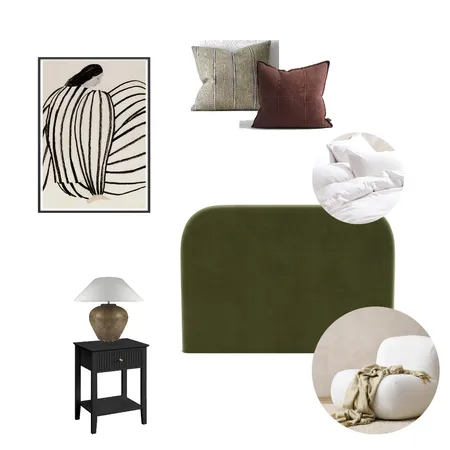 Bedroom 3 Interior Design Mood Board by Muse Interiors on Style Sourcebook