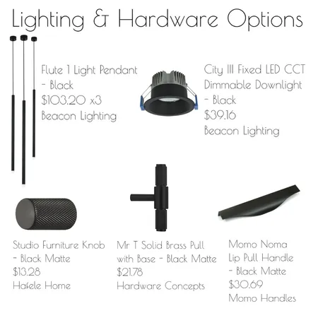 Dave Hardware and Lighting Interior Design Mood Board by Katelyn Scanlan on Style Sourcebook