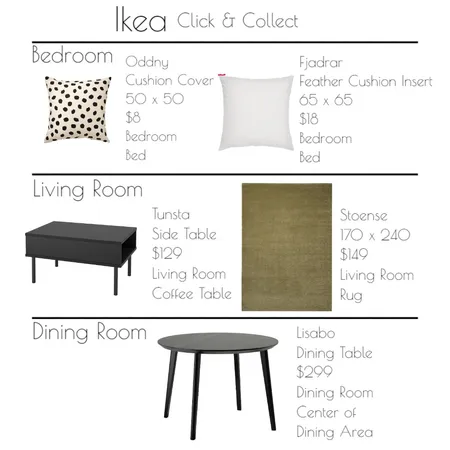 Emil Ikea Click & Collect Interior Design Mood Board by Katelyn Scanlan on Style Sourcebook