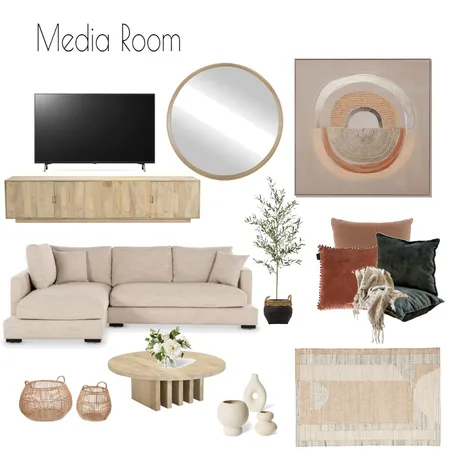 Media Room Interior Design Mood Board by Style by Sisters on Style Sourcebook