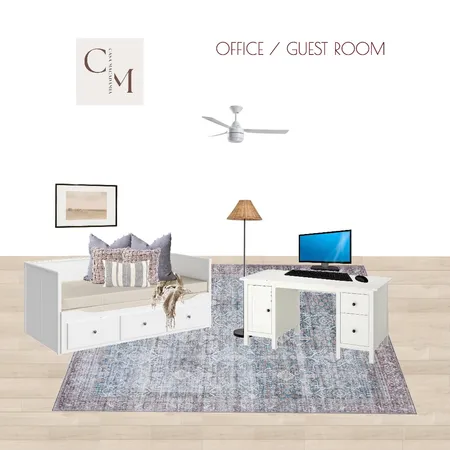 Home Office / Guest Room Interior Design Mood Board by Casa Macadamia on Style Sourcebook