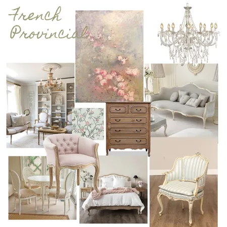 French Provincial Interior Design Mood Board by Rachelhinitt on Style Sourcebook