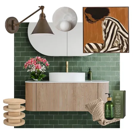 Bathroom Jewel - Haberfield Interior Design Mood Board by Moodblogs on Style Sourcebook