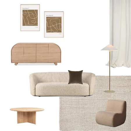 Beige Interior Design Mood Board by Muse Interiors on Style Sourcebook