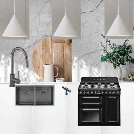 CR Kitchen Interior Design Mood Board by Georgie Kate