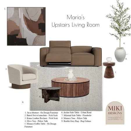 Maria's Project Interior Design Mood Board by MIKI INTERIOR DESIGN on Style Sourcebook