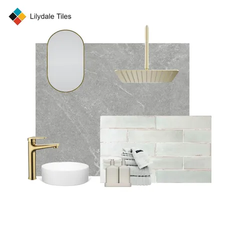 mood board Venus and Tribeca mint Interior Design Mood Board by Lilydale Tiles on Style Sourcebook