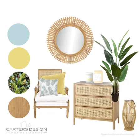 Tropical Oasis Interior Design Mood Board by Carters Design on Style Sourcebook
