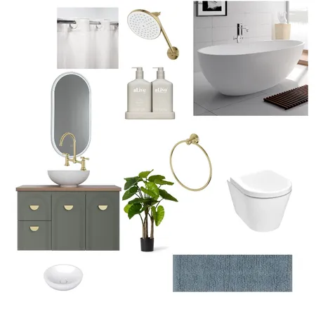 sample board bathroom Interior Design Mood Board by Dodi on Style Sourcebook