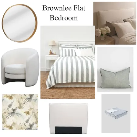 Brownlee Flat Bedroom Interior Design Mood Board by JJID Interiors on Style Sourcebook
