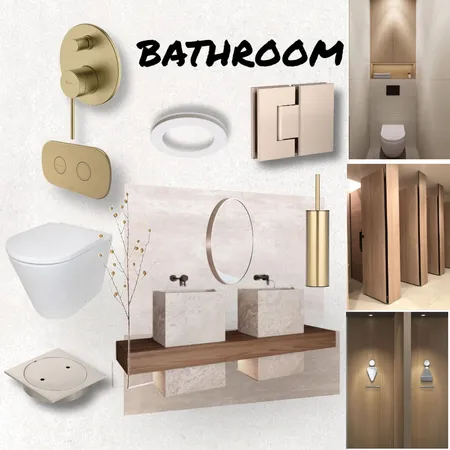 bathroomm Interior Design Mood Board by radwaradwa on Style Sourcebook