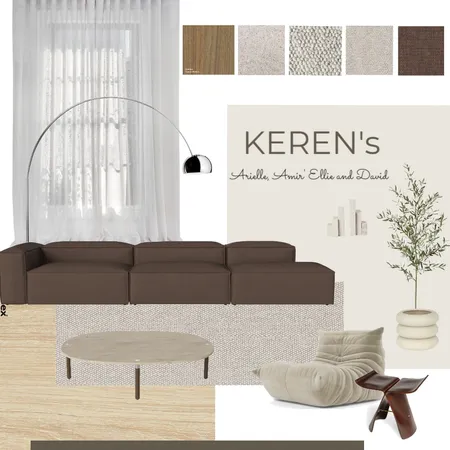 keren's livingroom Interior Design Mood Board by hadar kachlon leshem