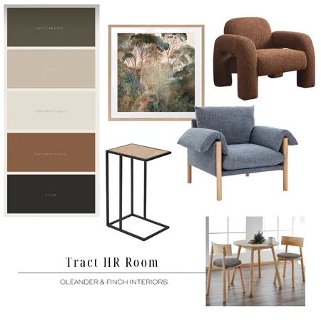 Tract, HR room v 2 Interior Design Mood Board by Rhiannon Lee, Oleander & Finch Interiors on Style Sourcebook