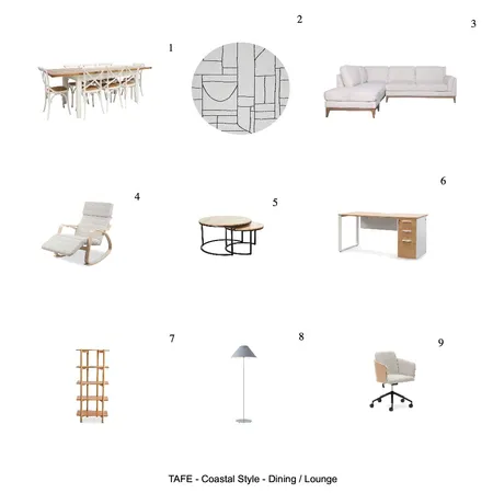 TAFE Dining Lounge Furniture 3 Interior Design Mood Board by amazingdesign on Style Sourcebook