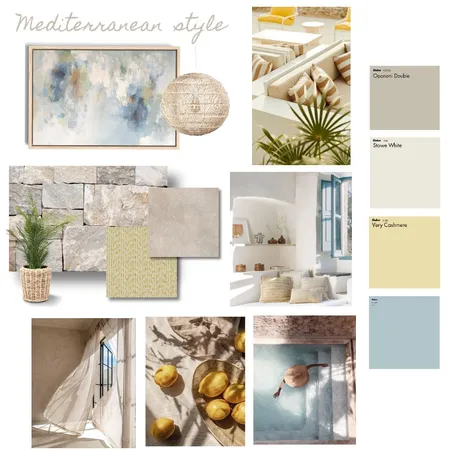 mediterranean style board Interior Design Mood Board by mariajoseposan on Style Sourcebook