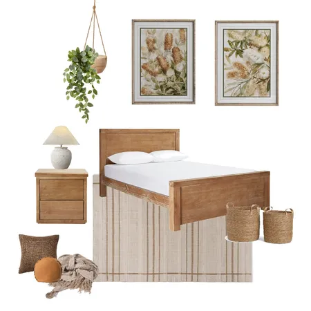 Kate Bannon - Bedroom Interior Design Mood Board by Simplestyling on Style Sourcebook