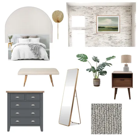 Eulo St main bedroom Interior Design Mood Board by b on Style Sourcebook