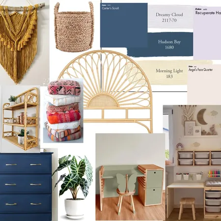 Edie's Room Interior Design Mood Board by Bee80