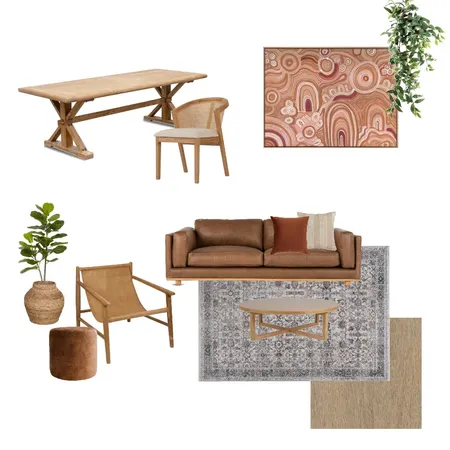 Kate Bannon - Living and Dining Interior Design Mood Board by Simplestyling on Style Sourcebook