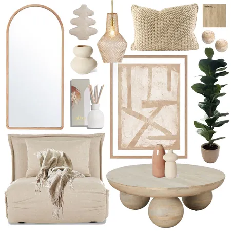 Inviting Living Room Interior Design Mood Board by Lighting Illusions on Style Sourcebook
