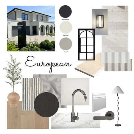 European - Bluescope Interior Design Mood Board by Paige Farrugia on Style Sourcebook
