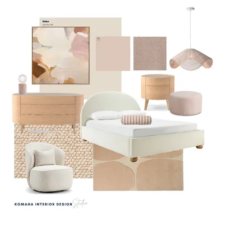CONTEMPORARY BEDROOM Interior Design Mood Board by Komaha Interior Design on Style Sourcebook
