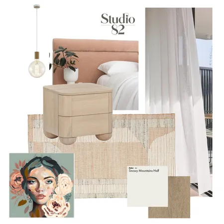 Bedroom Interior Design Mood Board by Studio 82 Interior Design on Style Sourcebook