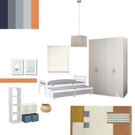 חדר ילדים עדי Interior Design Mood Board by SHIRA POLAK on Style Sourcebook
