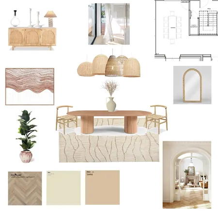 Blagdon Dining Room Interior Design Mood Board by AmyNicol on Style Sourcebook