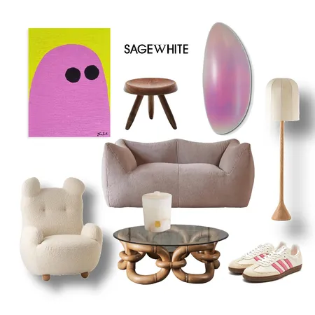Samba - Pink Inspo Interior Design Mood Board by Sage White Interiors on Style Sourcebook