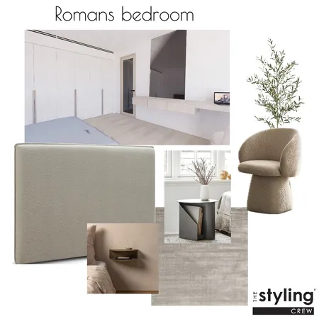 Romans bedroom Interior Design Mood Board by The Styling Crew on Style Sourcebook