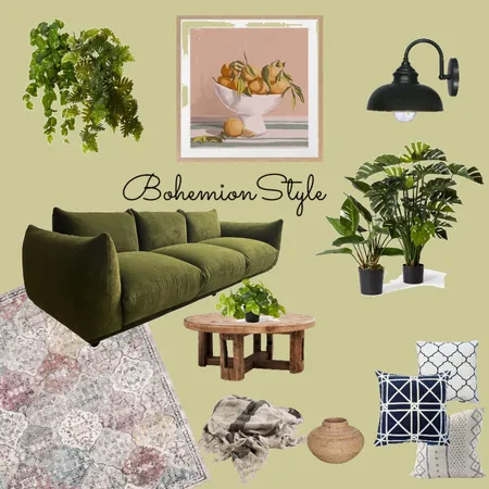 بوهمین Interior Design Mood Board by 12345jh on Style Sourcebook