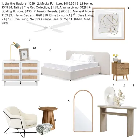 Master Bedroom Interior Design Mood Board by hem0013 on Style Sourcebook