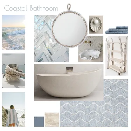 Coastal Bathroom - v2 Interior Design Mood Board by ACS on Style Sourcebook