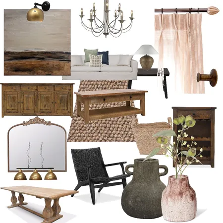 rustic Interior Design Mood Board by Adeleh24 on Style Sourcebook